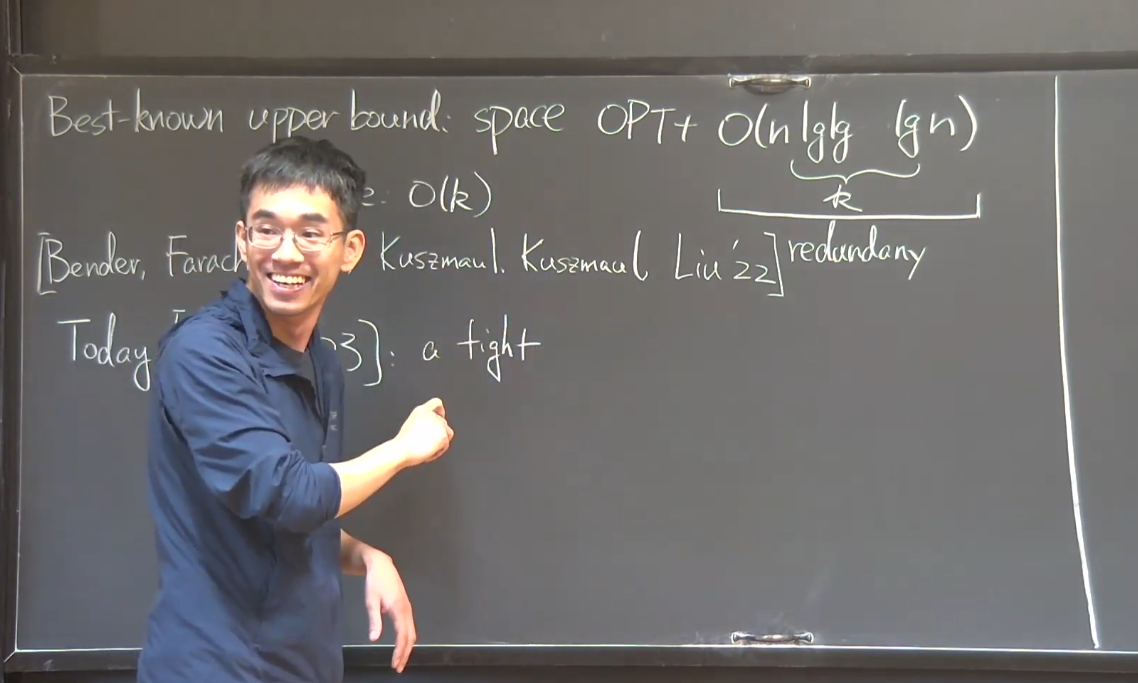 Professor Huacheng Yu